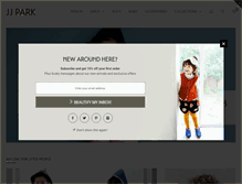 Tablet Screenshot of jjpark.com